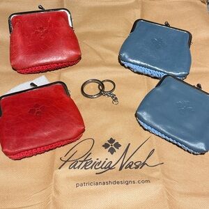 Patricia Nash Borse Coin Pouch, x4